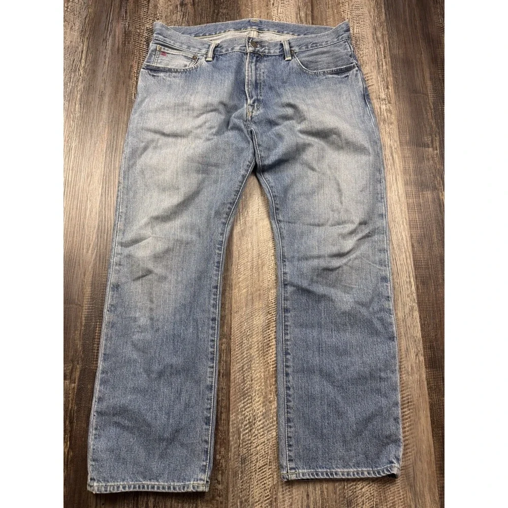 Polo Ralph Lauren Classic Fit Jeans‎ Mens W34 L30 Blue Regular Fit Straight Leg